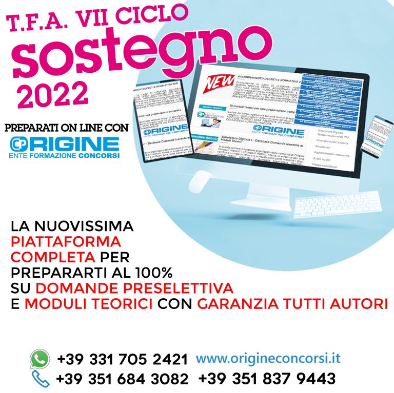 TFA Sostegno Cassino 51 Pagine di ricorso. TFA Sostegno 2022 Cassino